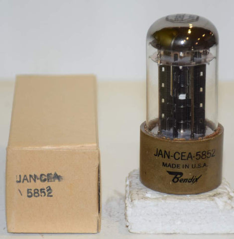 (!!!!) (Best 6X5GT Single) JAN-CEA-5852=6X5GT Bendix NOS 1953 (64/40 and 66/40) (Best Audio Grade 6X5GT)