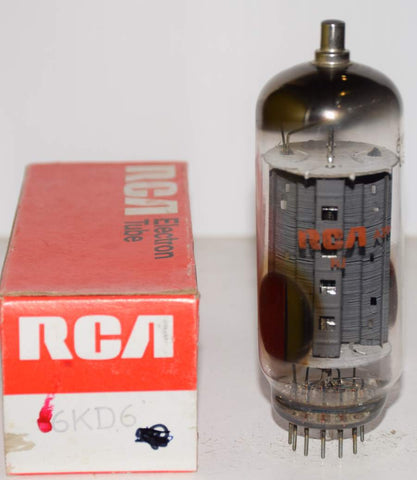6KD6 Sylvania branded RCA low hours/like new (123ma)