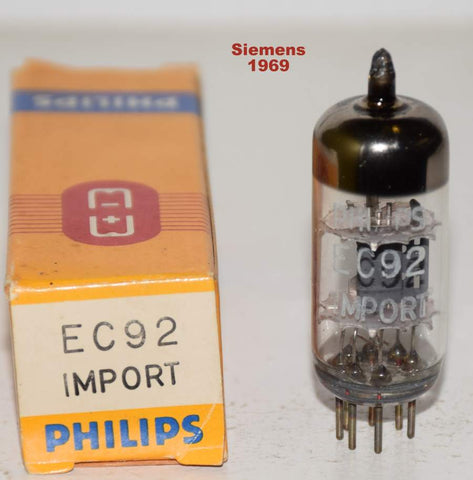 (!!) EC92 Siemens Halske NOS rebranded Philips Import 1969 