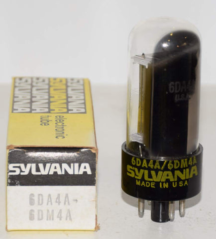 6DA4A Sylvania black base NOS 1970 era (95/60)