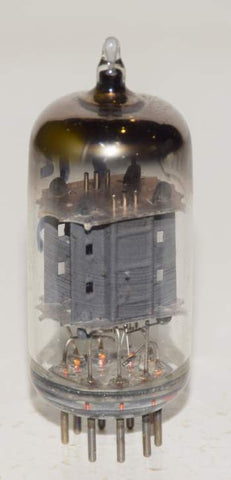 (!!!) (Best Value Single) 12AX7A RCA gray plates used/good 1960's (Gm=1400/1500 and 0.9/0.9ma)