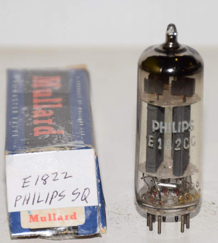 (!) (microphonic single tube) E182CC=7119 Philips SQ Holland NOS 