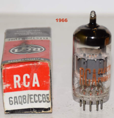 (!!) (Recommended Single) ECC85 Siemens Germany NOS rebranded RCA 1966 (10.3/11.8ma)