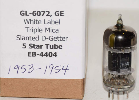 (!!!!!) (Bets Value Single) GL-6072 GE 5 star triple mica black plates 