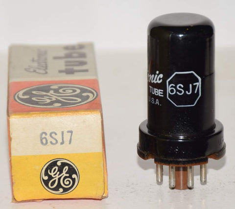 (!!!) (Single) 6SJ7 GE NOS 1971 (3.0ma)