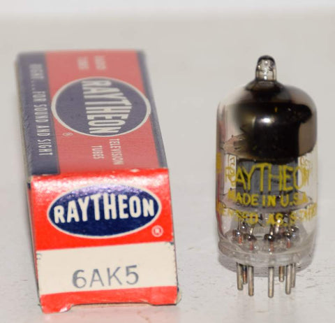 EF95=6AK5 Raytheon USA NOS 1957 (7.5ma)