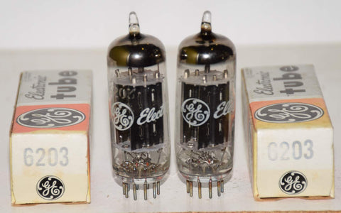 (!!!) (Best Pair) 6203 GE NOS 1976-1979 (53-54/40 and 54-54/40)