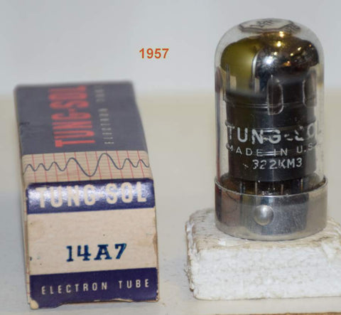 14A7 Sylvania Tungsol NOS 1957 (98/60)