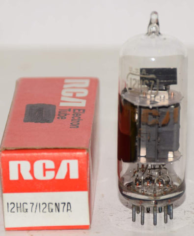 12HG7=12GN7 RCA clear top NOS 1970's (25ma)