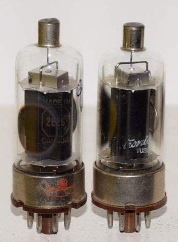 (PAIR) 2E26 GE Canada test like new 1970 era (90/44 and 90/44)