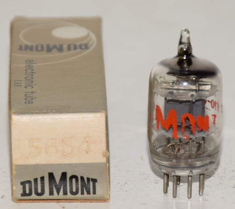 (!!!!) 5654=6AK5W GE Dumont NOS 1970's (10.2ma)