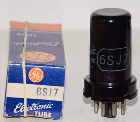 (!!!) (Best Single) 6SJ7 GE NOS 1953 (3.4mA)