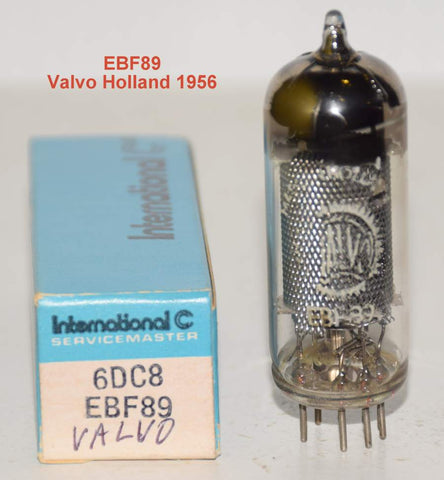 EBF89=6DC8 Valvo Holland used/good 1956 (7.5ma)
