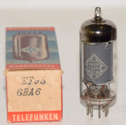 (!) 6BA6=EF93 Telefunken Germany <> bottom 
