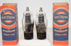 (!!!!) (BEST PAIR) 6F8G=VT-99 Raytheon NOS 1945 era (8.6/10.2ma and 9.8/9.0ma)