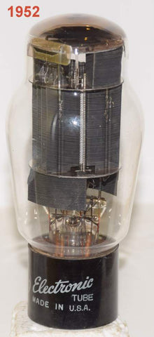 (!!) (Single) 6AS7G RCA branded GE black plates used/good 1952 (51ma/58.5ma)