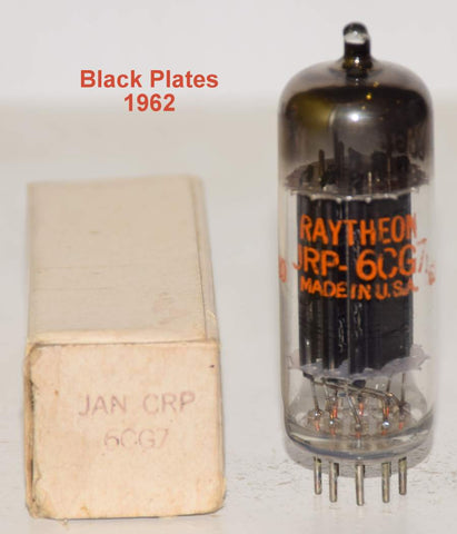 (!!!!) (Best Single) CRP-6CG7 Raytheon black plates and black electrostatic shield and 