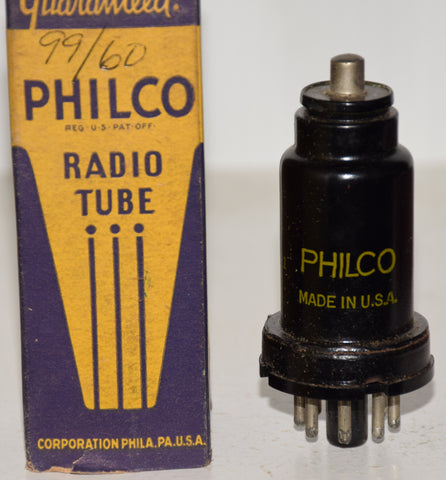 6A8 Philco metal can NOS 1940's (99/60)