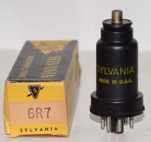 6R7 Sylvania metal NOS 1940's (106/60)
