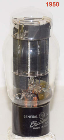 (!!!) (Best Single #2) 6AS7G RCA branded GE clear top black plates like new 1950 (84/74ma)