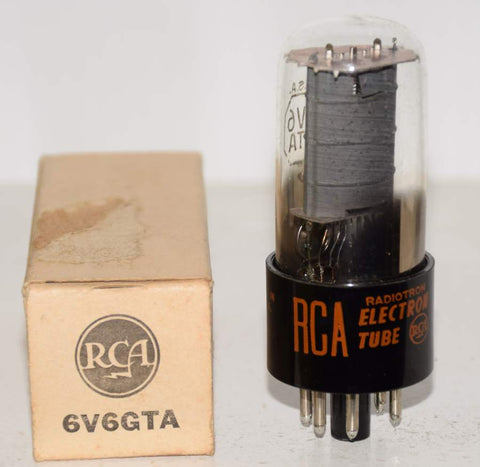 (!!!!) (Best 6V6GTA Single) 6V6GTA RCA NOS 1960's (39ma) (High Gm)