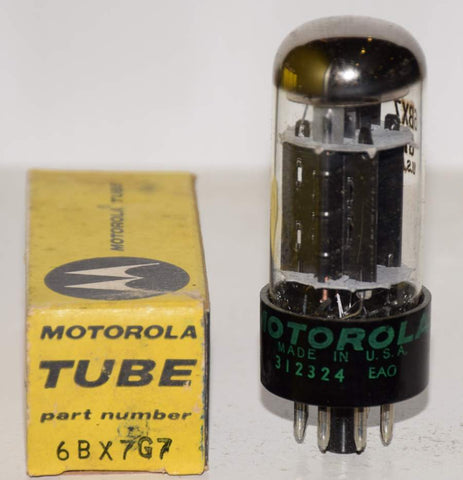 (!!!) (Best Single) 6BX7GT Sylvania Motorola triple mica 