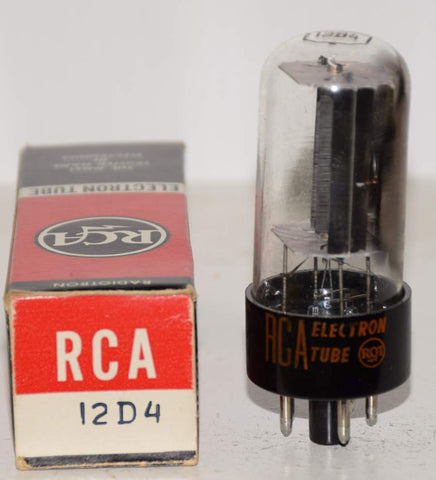 12D4 RCA NOS 1960's tilted glass (52/40)