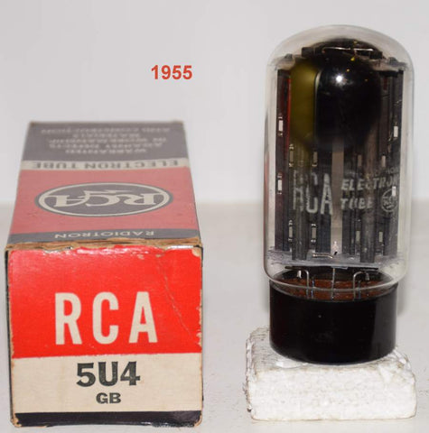 (!!!) (Best Value) 5U4GB RCA used/tests like new 1955 (60-62/40) 1-3% section balance