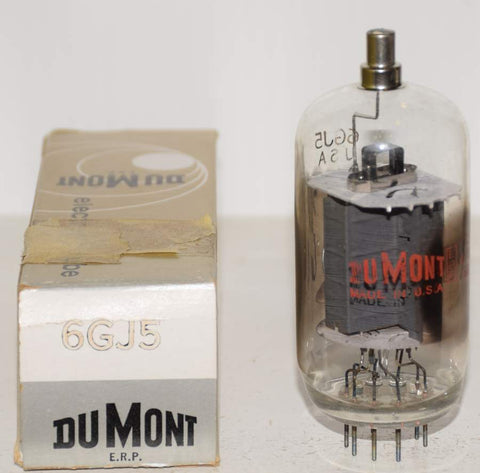 6GJ5 SYLVANIA BRANDED DUMONT NOS (60ma)