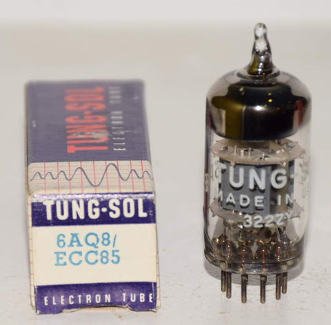 6AQ8=ECC85 Tungsol NOS 1960 era (8.2/8.6ma)