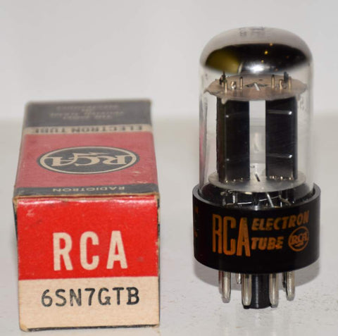 (!!) (Best Single #2) 6SN7GTB Sylvania branded RCA NOS 1963 (8.0ma/8.8ma)