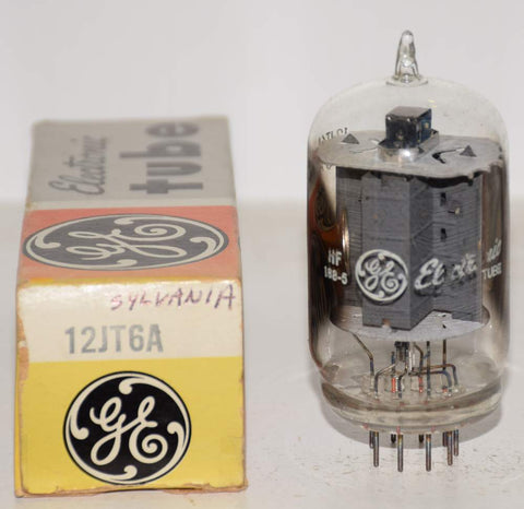 12JT6A Sylvania branded GE NOS 1972 (78ma)
