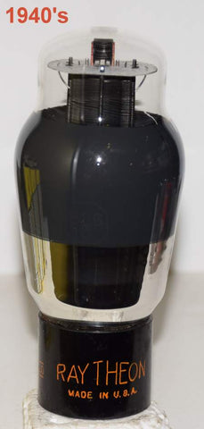 (!) (Single) 6L6G Sylvania branded Raytheon coated glass used/good 1940's (57ma)