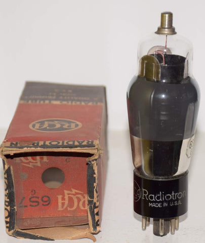 6S7G RCA NOS 1940's