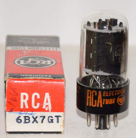 (!!!) (Best Single) 6BX7GT RCA NOS 1967 (48ma/49ma)