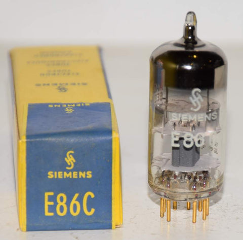 (!) (Single) E86C=EC86 Siemens Germany gold pins NOS 1964 (10.4ma)