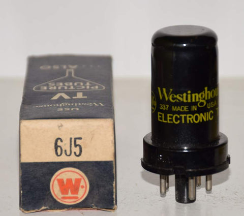6J5 Westinghouse metal can NOS 1960 (7.8ma)