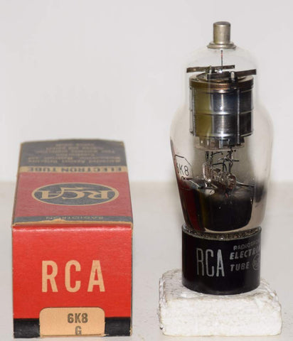 (!)(Best Single) 6K8G RCA NOS 1948 (49/25 and 56/30) strongest output