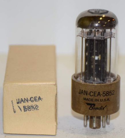 (!!!!) (Best Single) JAN-CEA-5852=6X5GT Bendix NOS 1953 (64/40 and 66/40) (Best Audio Grade 6X5GT)