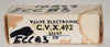 (!!!!) (Best Single 1955 era) CV492=12AX7 BRIMAR BVA England NOS black ribbed plates 