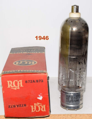 (Best in stock) 872A RCA NOS 1946