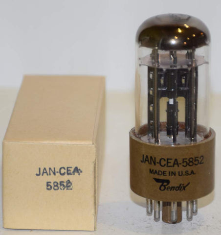 (!!!!) (Best Single #1) 5852=6X5GT Bendix NOS 1953 (66/40 and 66/40) (Best Audio Grade 6X5GT) (Audio Note)
