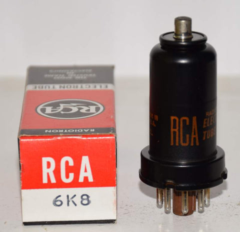 6K8 RCA metal can NOS (48/25 and 50/30)