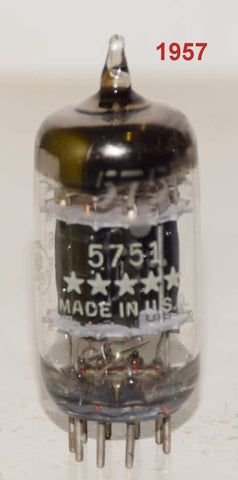 (!!!!) (Single) 5751 GE 5-Star black plates triple mica 