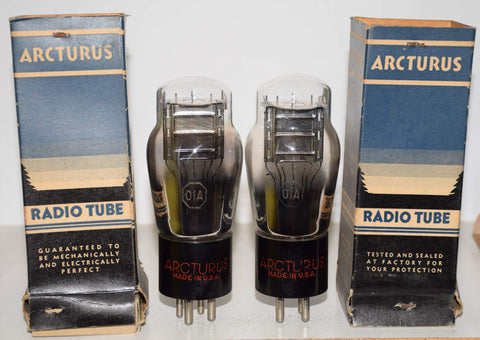 (!!!!) (Pair) 01A Arcturus NOS 1940's (2.3ma and 2.7ma)