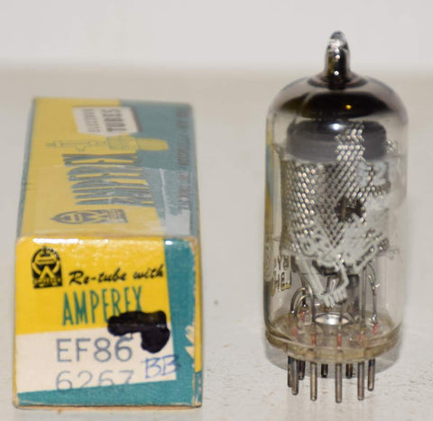 (!!!!!) (Single) EF86 Amperex Bugle Boy Holland NOS 1963 (3.5ma)