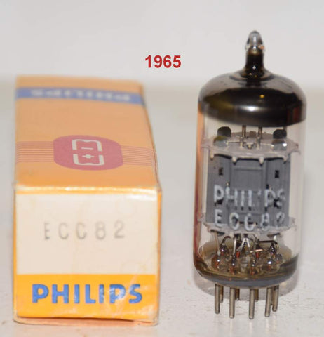 (!!!) (Good Value Single) 12AU7 Philips Australia NOS 1965 (8.5/8.0ma) (same internals as Holland made)