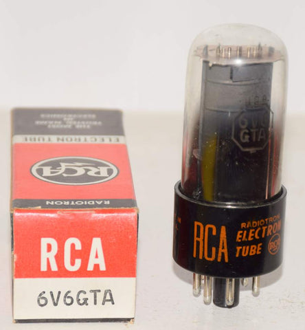 (!!!!) (Best Single) 6V6GTA RCA NOS 1969 (47.8ma)