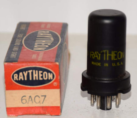 6AC7 Raytheon NOS 1960 era (12.6ma)