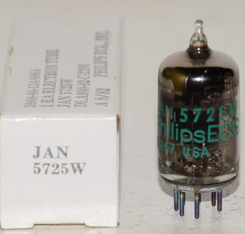 (!) (Best Single) 5725W=6AS6 Phillips by Sylvania NOS (7ma)